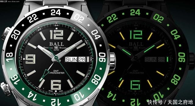 『推出』波尔表推出极速勇士海洋GMT黑绿圈限量腕表