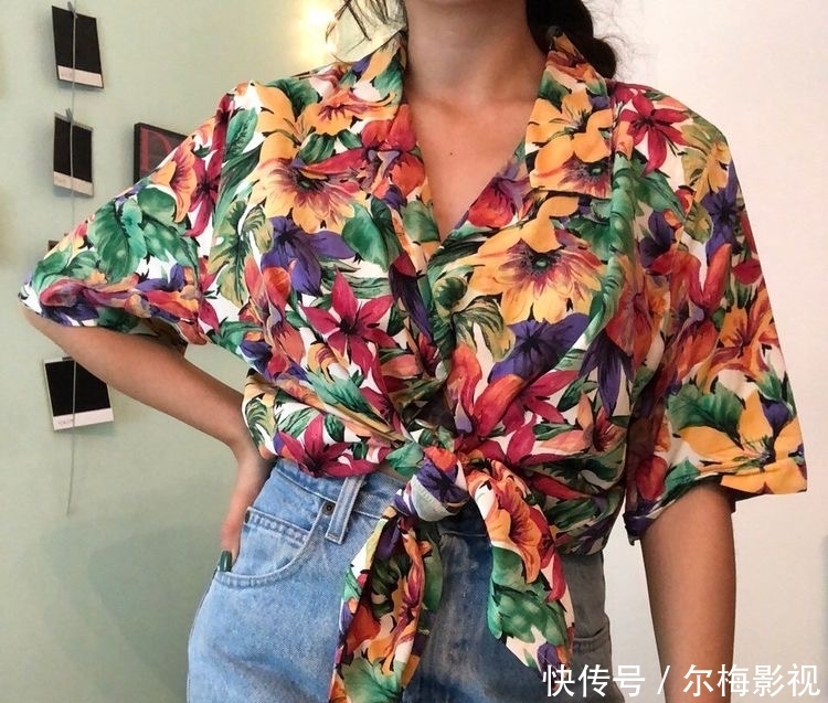 「复古印花衬」百搭单品还是衬衫好!让你的夏日干净舒适,可千万别错过