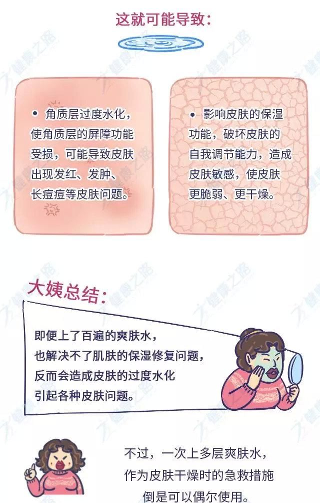  用力：1次敷7层爽肤水、用力拍脸促吸收？女明星种草的这些护肤方法，真的靠