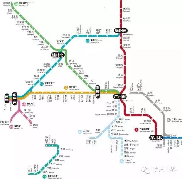 神人把全国高铁画得像坐地铁一样方便，赶紧收藏！