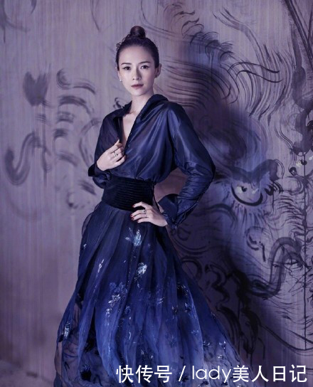 章子怡的高级范没有人能比！这个大红色，除了她自己，没人配得上