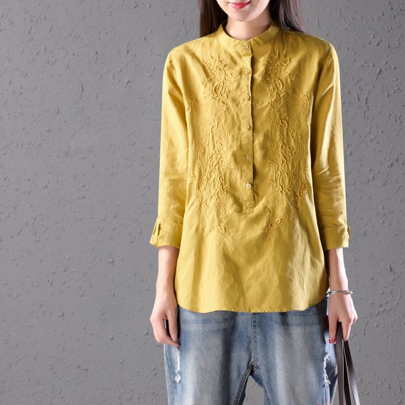 我的天,火的一塌糊涂的棉麻T恤,一款比一款洋气,恨不得全买下