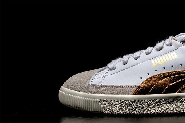 奢侈品般的华丽！Puma Basket 90690 带来白金新配色