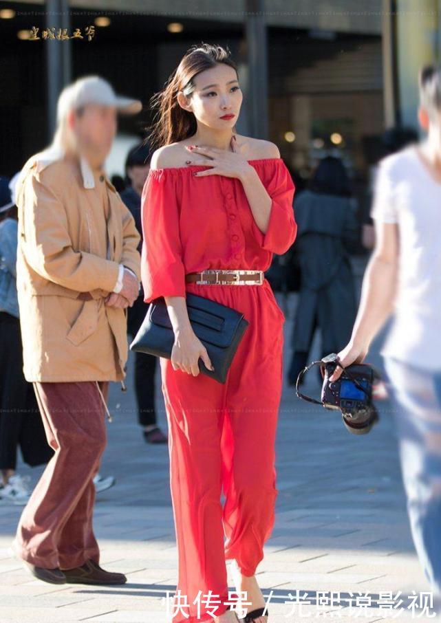 街拍:追图2需要两天,图4需要五天,图5这辈子都追不上!