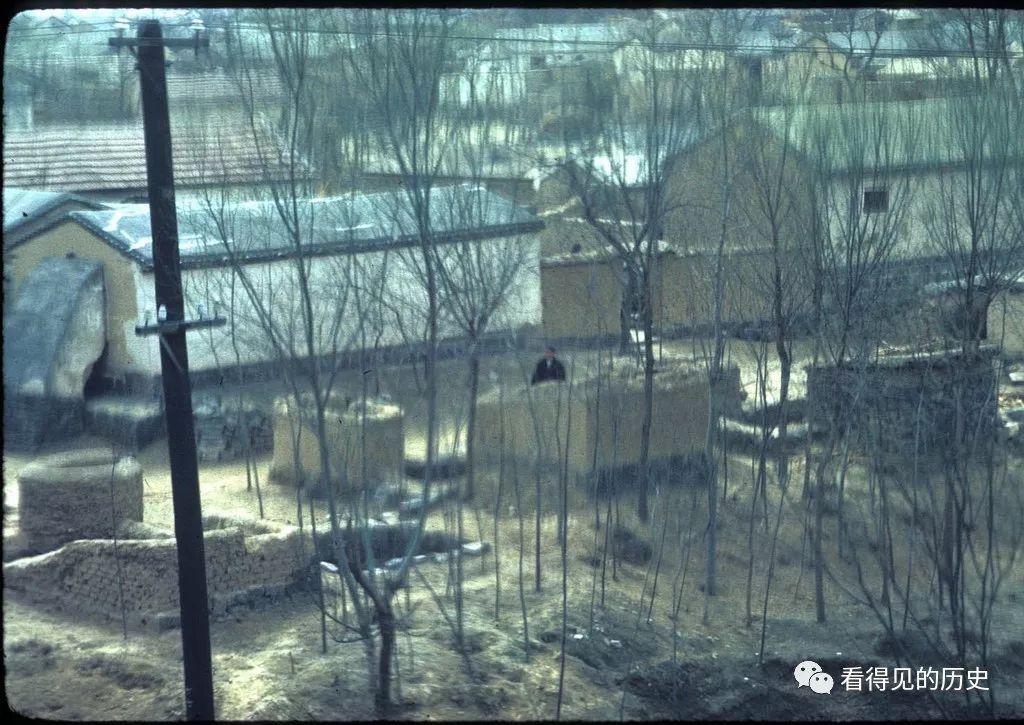  拍摄■美国客人拍摄的老照片 1972年中国北方农村