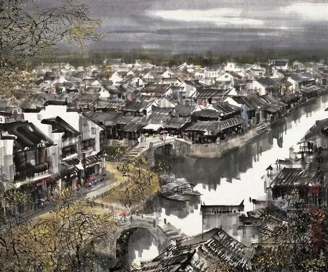  「江南」一组美丽的江南水墨画
