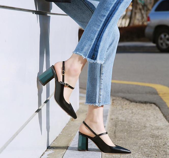 高跟鞋物语：性感的尖头高跟鞋, 一不小心就穿出大长腿！