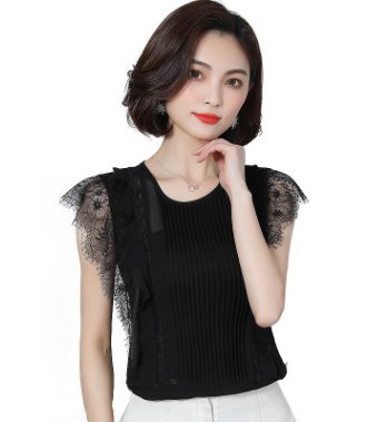 姐姐都45岁了就喜欢穿这样的小上衣，真别说，显得超年轻好美