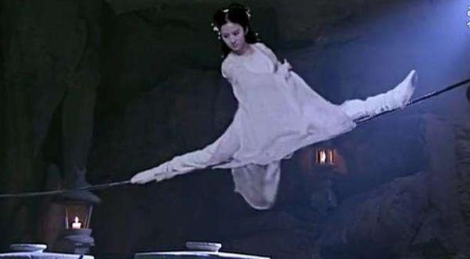  『难度』三版小龙女睡绳子，李若彤经典陈妍希自然，她的难度最高！