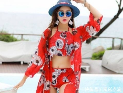 「漂亮」优雅漂亮的比基尼小姐姐, 减龄有活力, 彰显女神范!