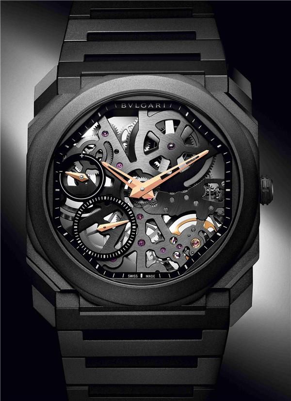 BVLGARI宝格丽OCTO系列重磅推出炫黑腕表新作 演绎当代潮流风范
