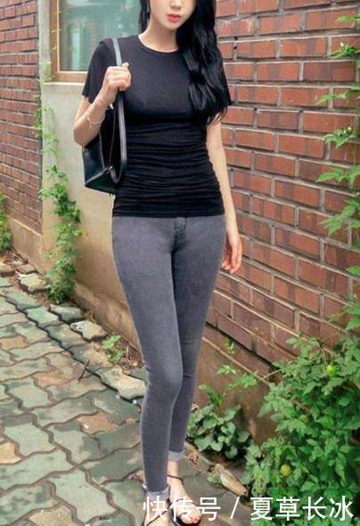 #绑带#两侧绑带牛仔裤,简约不寡淡,穿出女性自信魅力