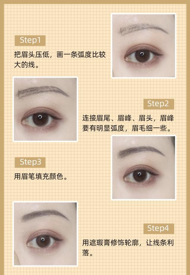  『眉头』你是什么脸型，就画什么眉毛！这4款眉型超级显脸小