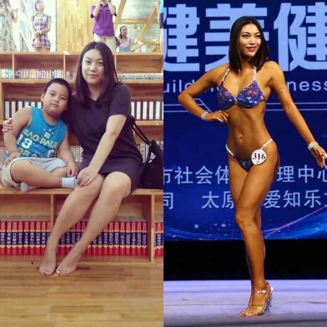 从油腻中年妇女到健身比基尼选手，这位小姐姐1年的逆袭太惊艳!