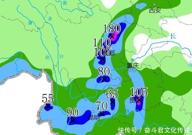  降雨|四川 重庆 云南 贵州等！大面积降雨！大到暴雨大暴雨将分
