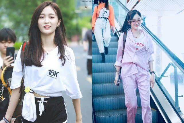 火箭少女门面担当吴宣仪撞衫热巴透视装，被网友吐槽像买家秀