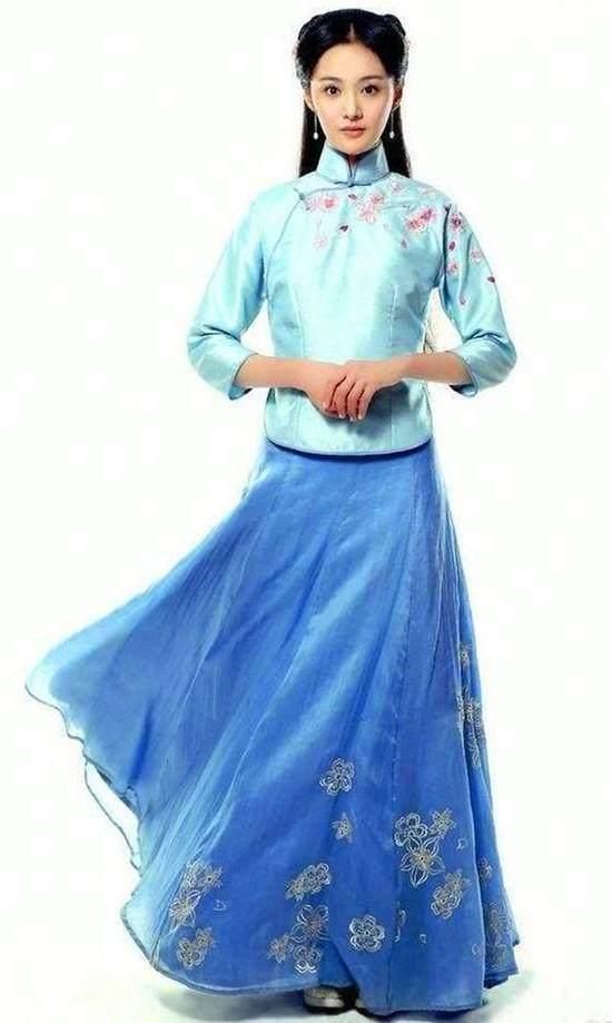 穿旗袍最好看的十大女星,赵丽颖第三热巴第五,第一美若仙人