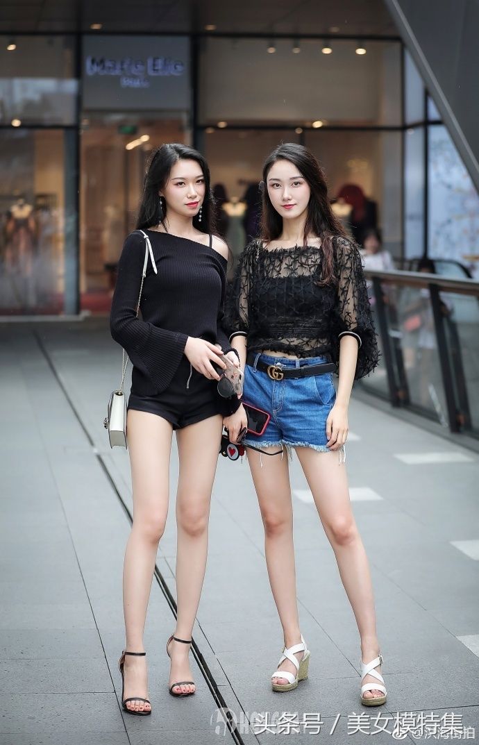 街拍美女，看美女们如何穿衣搭配
