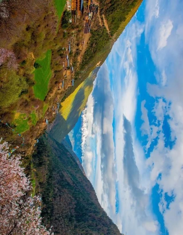 天堂向左,雨崩向右。不去天堂,就去雨崩