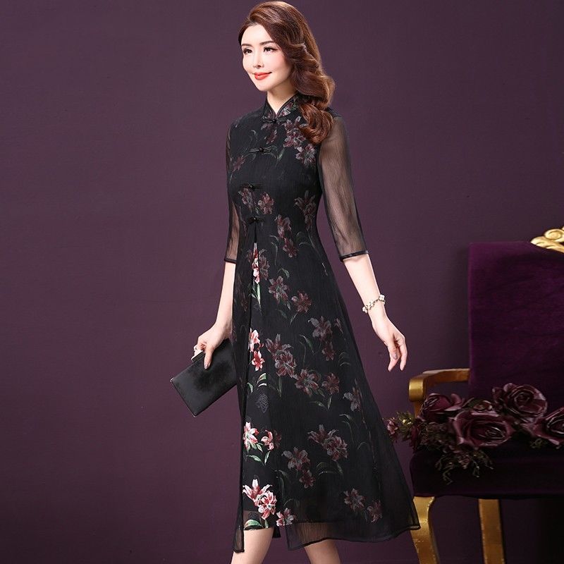 60后就穿这些妈妈装，洋气显瘦显贵气，美得怦然心动