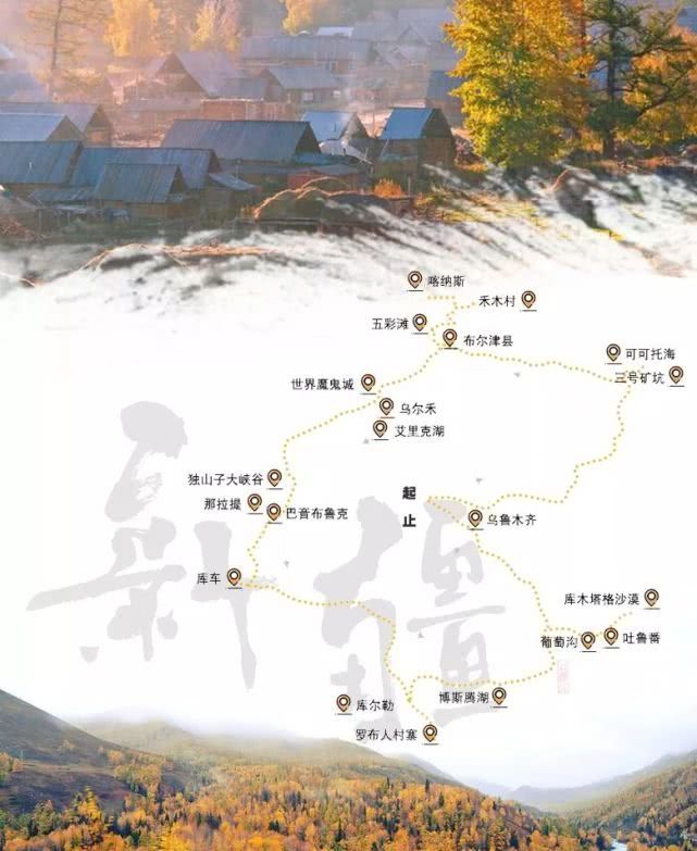 中国绝美公路＋仙境北疆13日落地自驾游