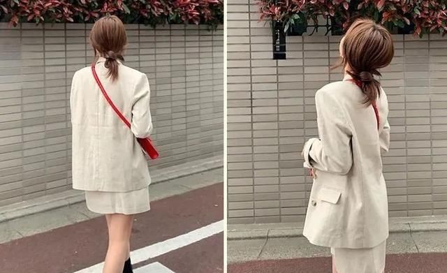  【连衣裙】4套小西装穿搭look，小个子照着穿，气质又显高