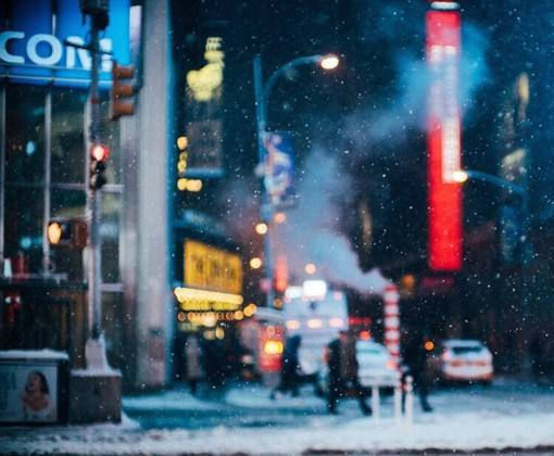 冬季城市雪景拍摄技巧，城市扫街摄影，轻松拍美照