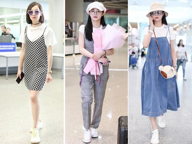 立秋不考虑下叠穿?李沁造型简单粗暴,王菲刘雯用裙子大做文章