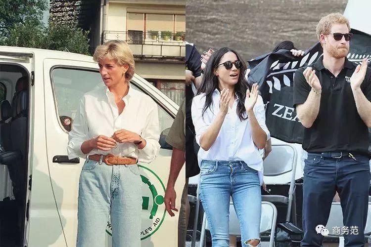 梅根花600万买衣服，坐姿被网友吐槽不合格，王妃太难当