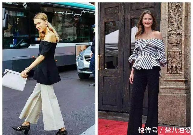  「显得」女生阔腿裤万万不要这样穿出门，特别第3个，显得又俗又丑