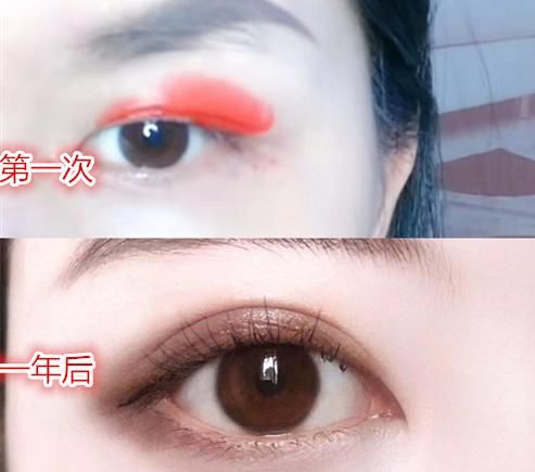「 双手」差距有多明显？网友：是换了双手吗！，第一次化妆VS一年后化妆