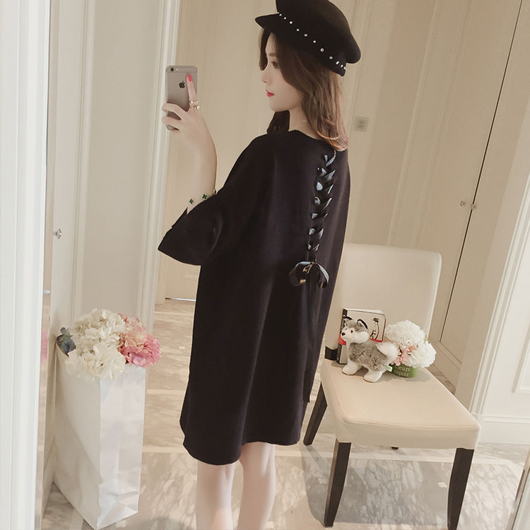 别穿裙子了，9月流行慵懒风毛衣配小脚裤，美翻了