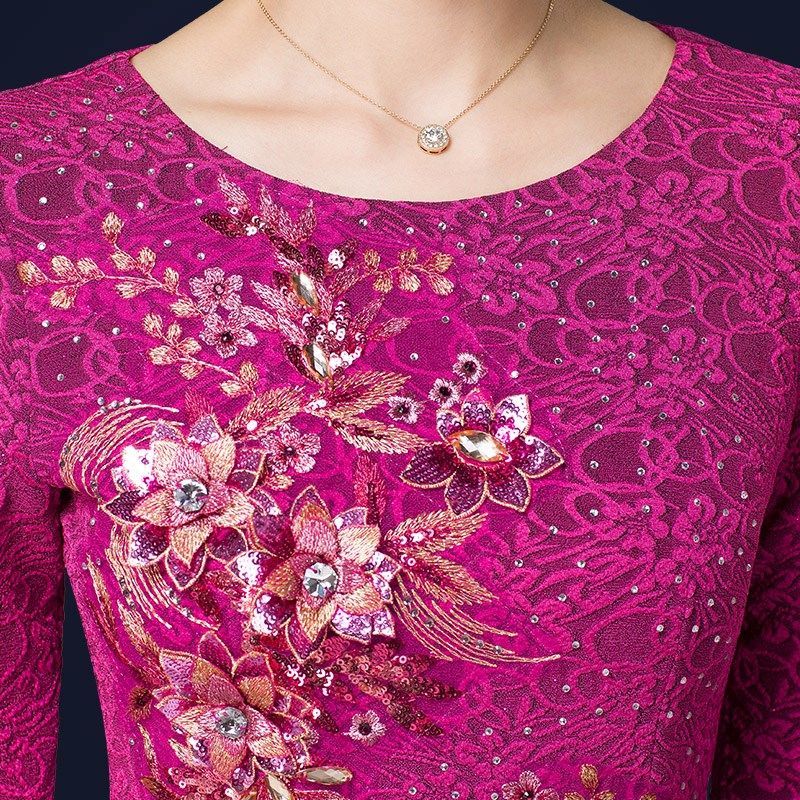 国庆节小弟结婚，我给妈妈买的大牌礼服，保准惊艳四座，赚足面子