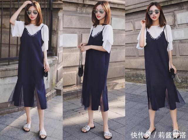 屁股大腿粗的女生很适合穿这4条A字连衣裙,真的非常显瘦!