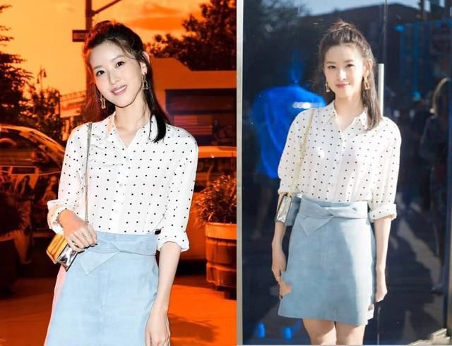 章泽天胆真大！穿瑜伽裤就出门，网友：大长腿很抢镜