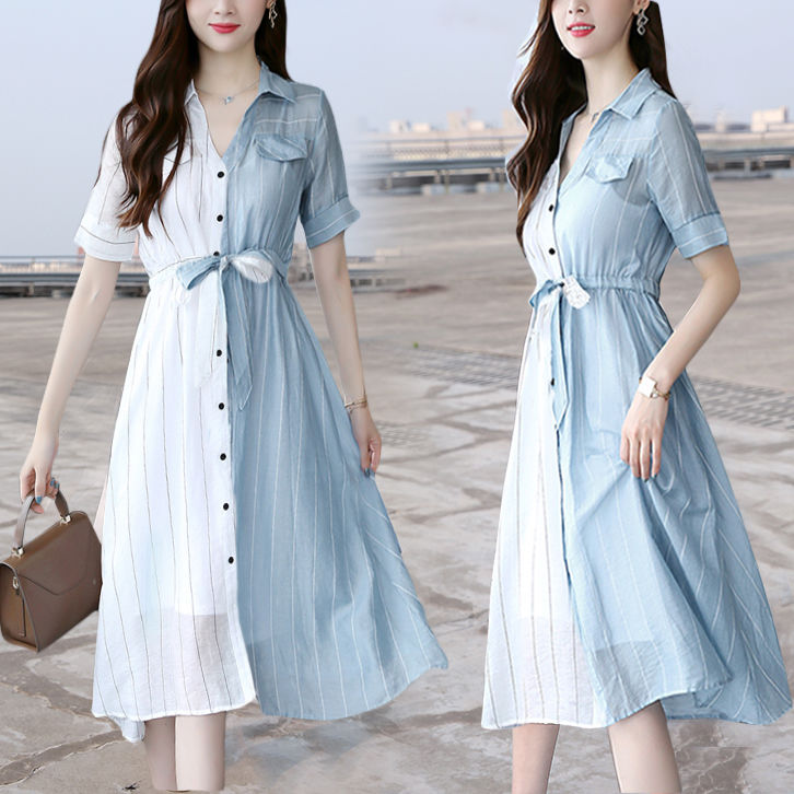 有钱人都爱穿的“衬衫裙”,好穿不贵显年轻,让人穿了还想穿