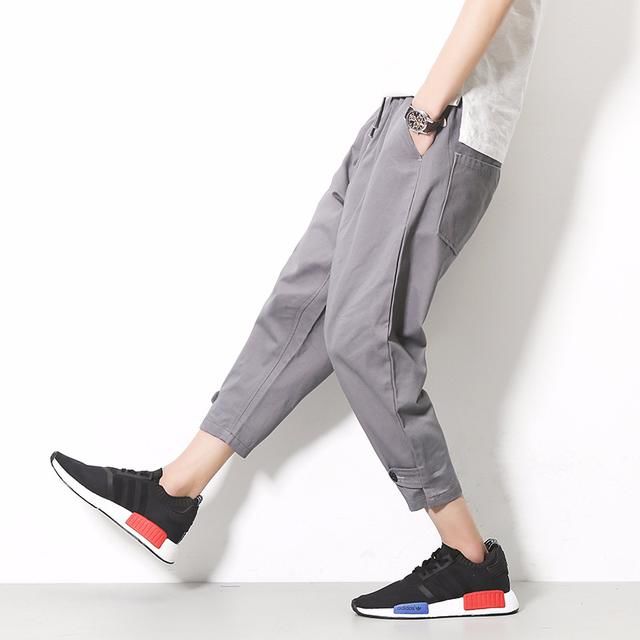 发现一种裤:叫“萝卜裤”，35男人穿劲爆有型，穿上凉爽到不想脱