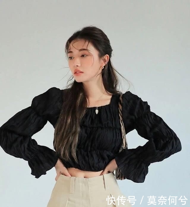  『错过』00后开春千万不要错过这款“candy袖”，显瘦又显白