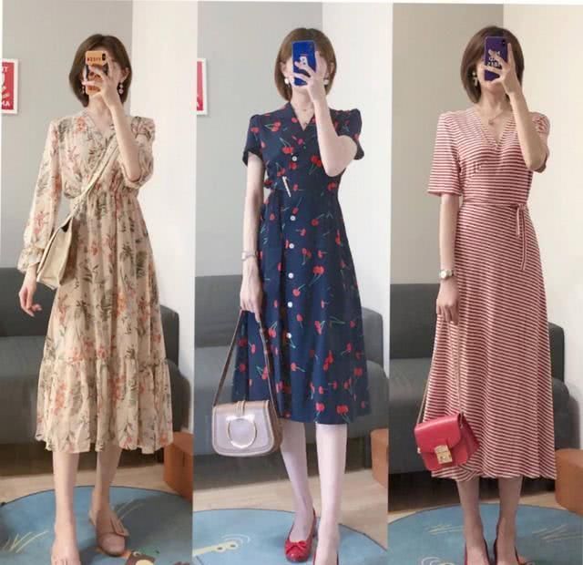  「适合踏春」春暖花开，穿这9套小裙子去踏春吧，显瘦收腰有气质！