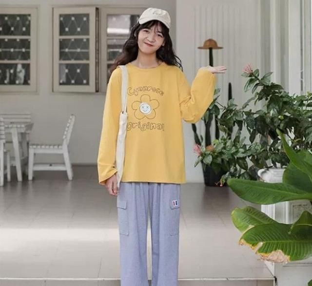  「懒人」拯救懒人少女的春天简约搭配，青春减龄有活力