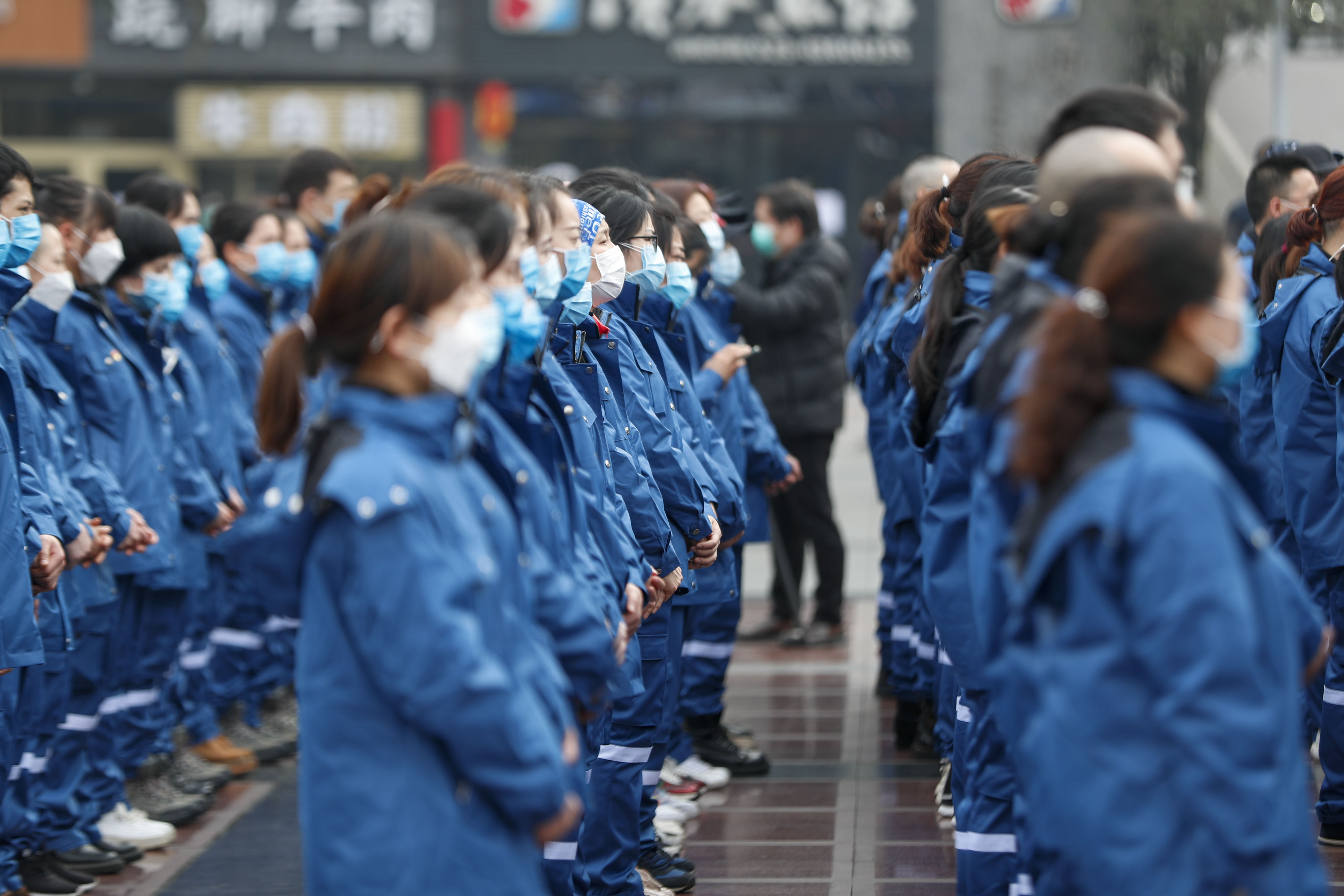  增派■增派医疗队对口支援湖北孝感