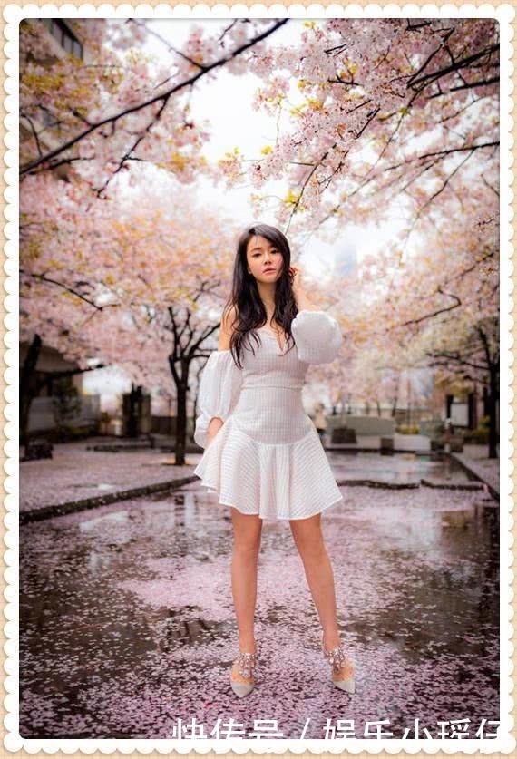 冉莹颖不得了！一条高腰裤胸下全是腿，网友：这身材看了流鼻血！