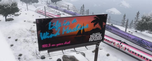 《GTA5》上线中国“高铁”美炸了！出门还用开车的？