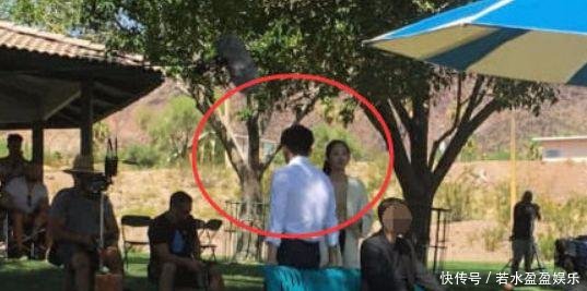 范冰冰惊现美国，探班在美国拍戏的李晨，谣言不攻自破！