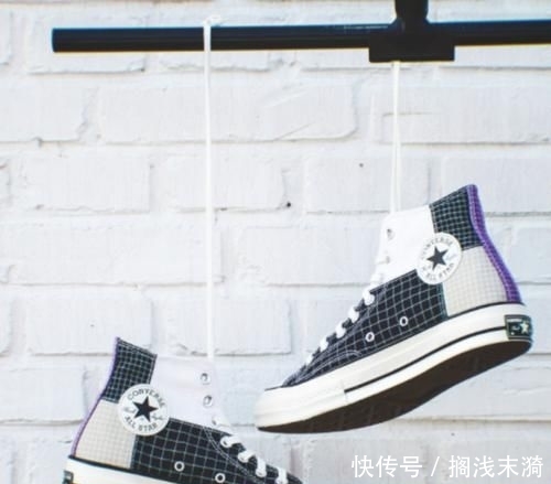  匡威帆布鞋■黑白匡威真的太俗了，这双“渐变匡威”更潮，穿上秒变最靓的仔