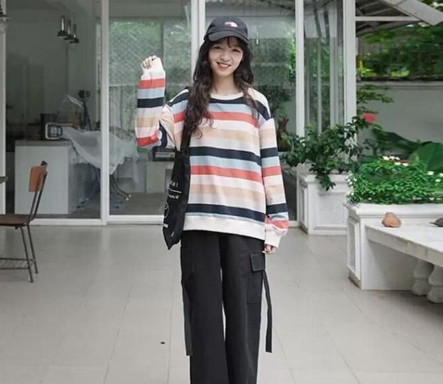 「懒人」拯救懒人少女的春天简约搭配，青春减龄有活力