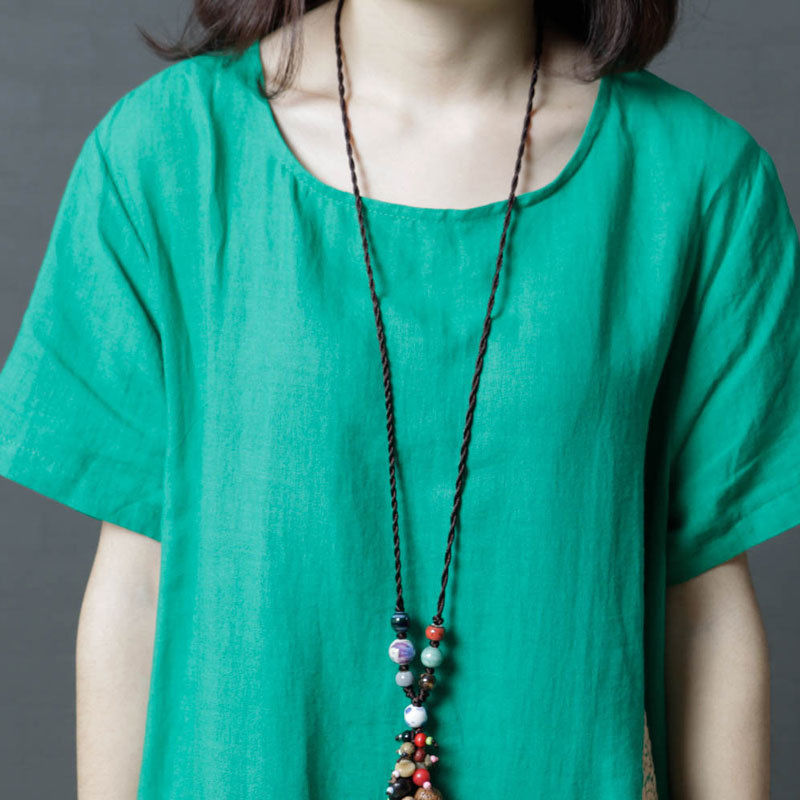 小姨穿上这条裙子，简直美爆了，发了工资，我也要买一件