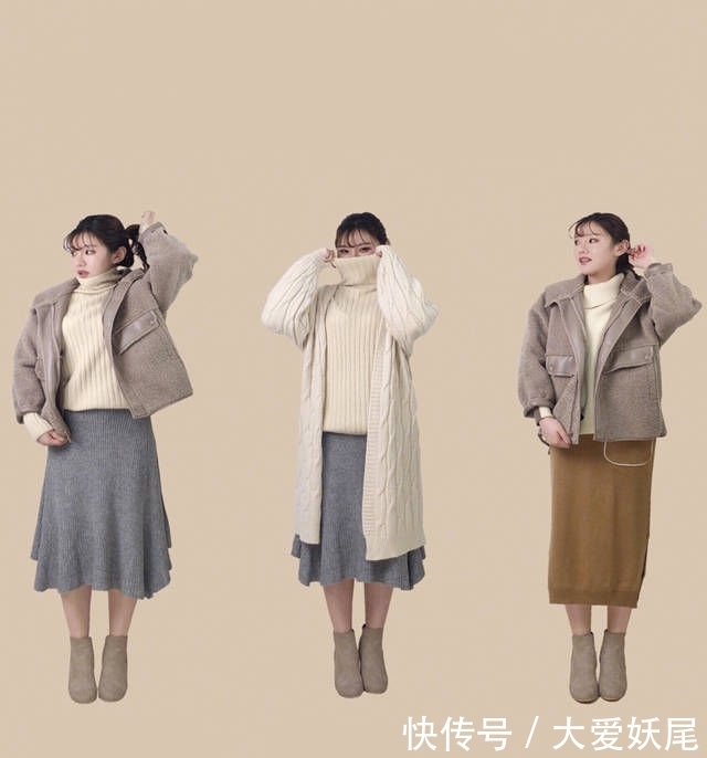  『时尚单品』微胖身材很头疼？27套显瘦组合，胖女孩也能穿出偶像剧女主范