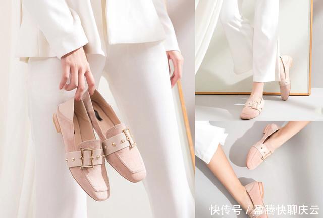 #色单鞋#快把你的高跟鞋丢掉,今年很流行“莫兰迪色”单鞋,上脚谁穿谁美