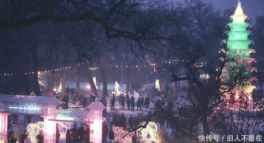 日本摄影大师拍摄的老照片 1981年冬天的黑龙江